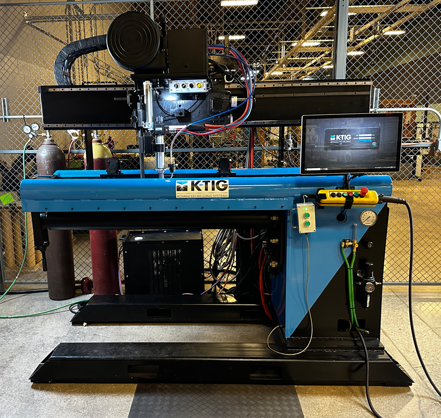 Automated seam welding machine