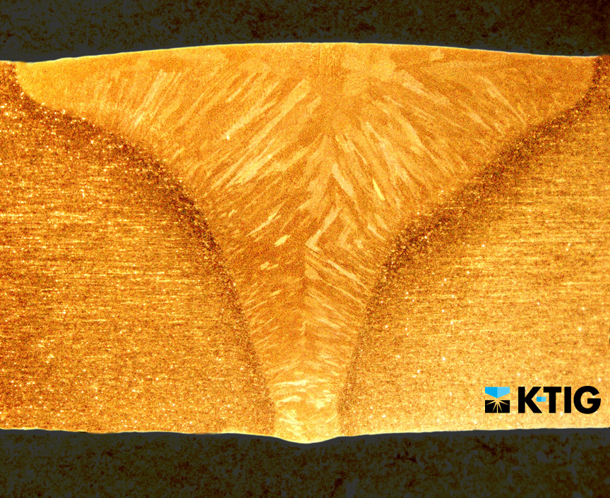 K-TIG Welding Micro Micrograph Macrograph 
