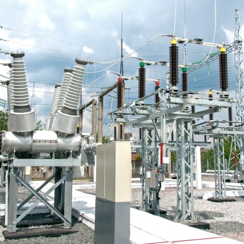 High voltage substation